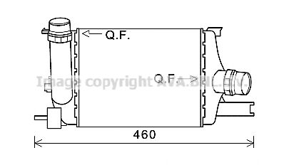 AVA QUALITY COOLING rt4602 -  Интеркулер